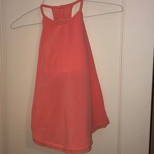 Coral lululemon tank
